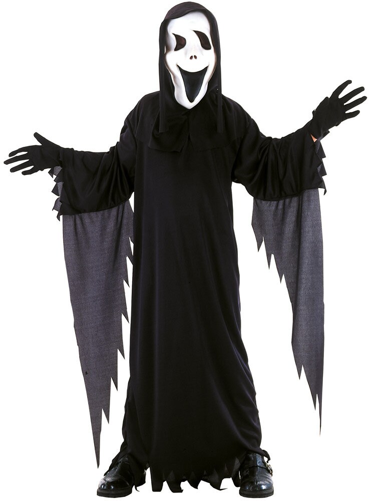 Black Ghost Kinderkostüm 7-9 Jahre