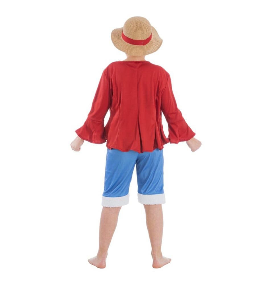Kostüm One Piece Luffy Kinder 9-12 Jahre