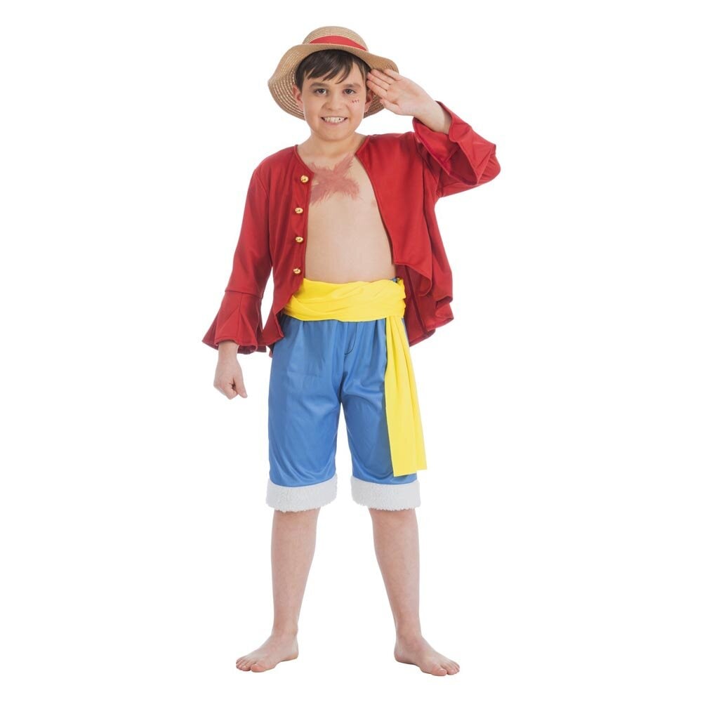 Kostüm One Piece Luffy Kinder 9-12 Jahre