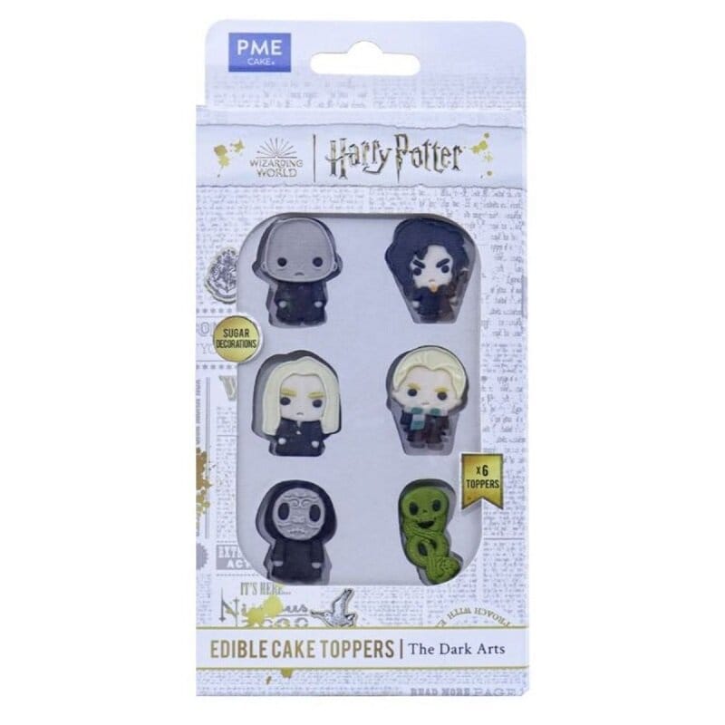 Harry Potter - Zuckerdekorationen Dark Arts 6er-Pack