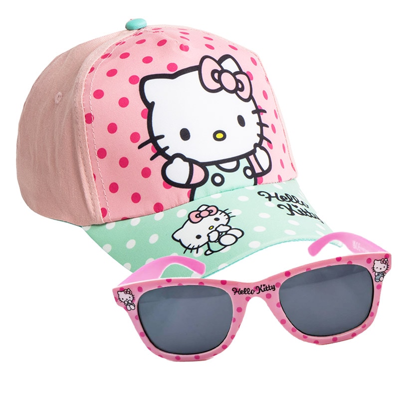 Hello Kitty - Kappe und Sonnenbrille für Kinder