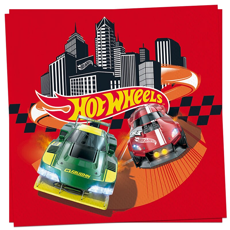 Hot Wheels - Servietten 20er-Pack