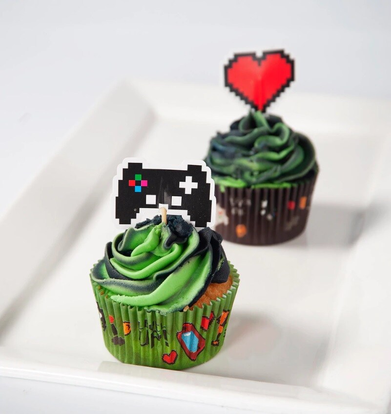 Gaming Party - Muffinförmchen 75er-Pack