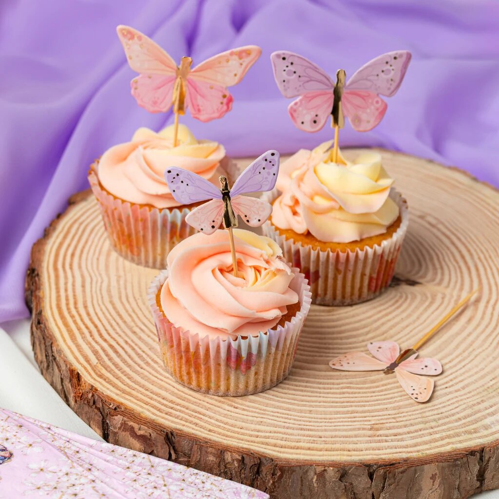 Muffinförmchen - Schmetterlingen 60er-Pack