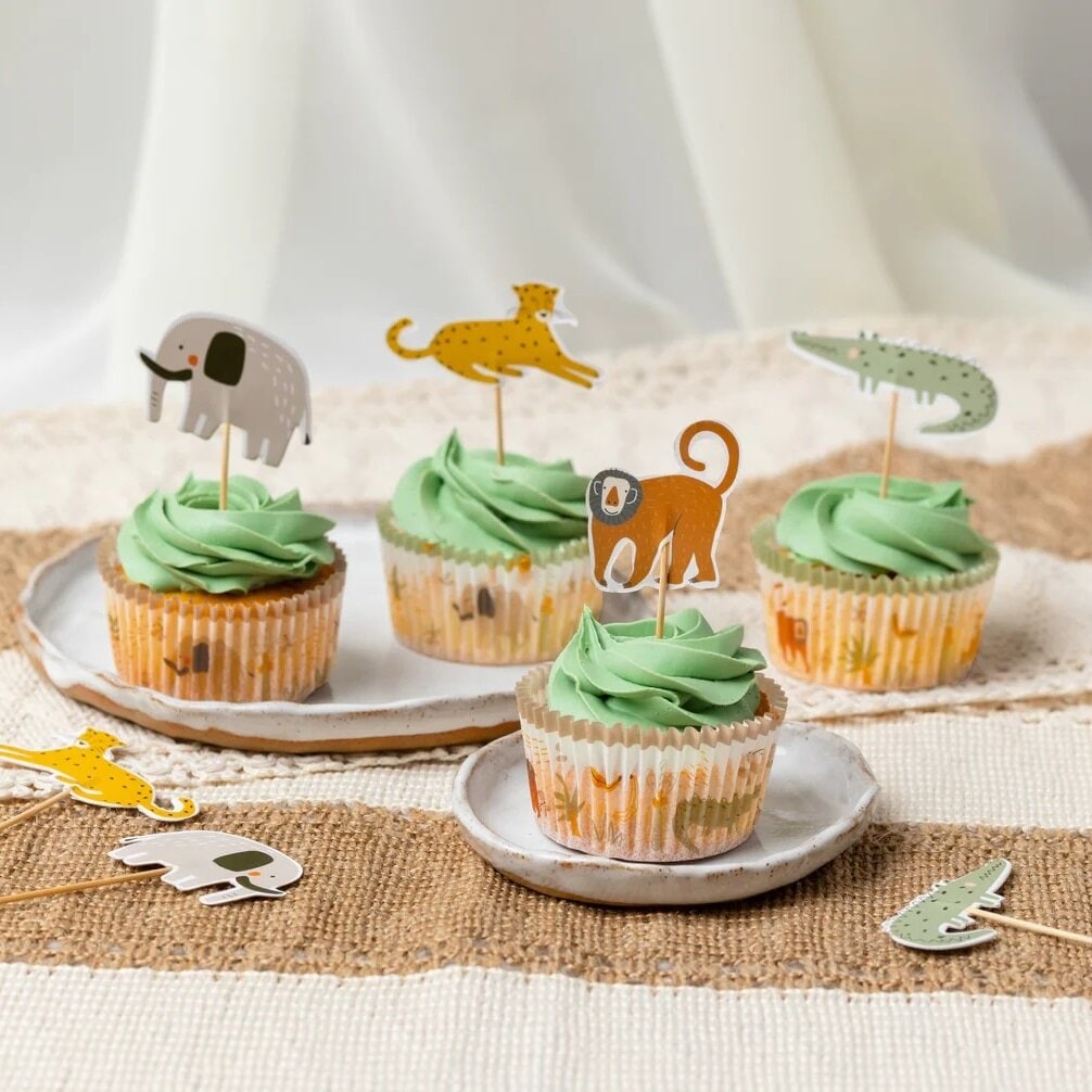 Muffinförmchen - Safaritiere 60er-Pack