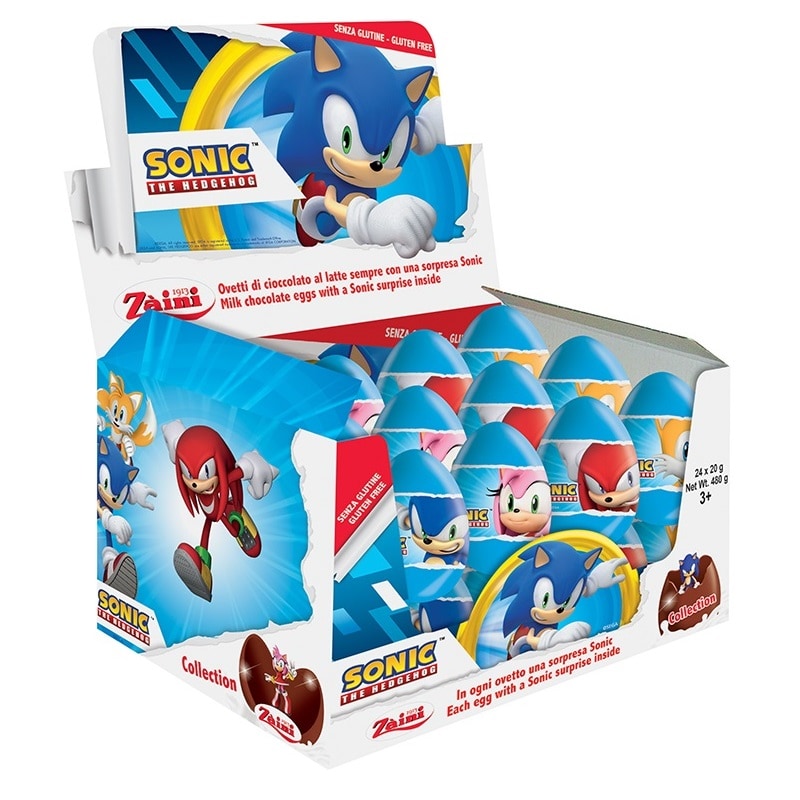 Sonic the Hedgehog - Schokoladenei mit Überraschung