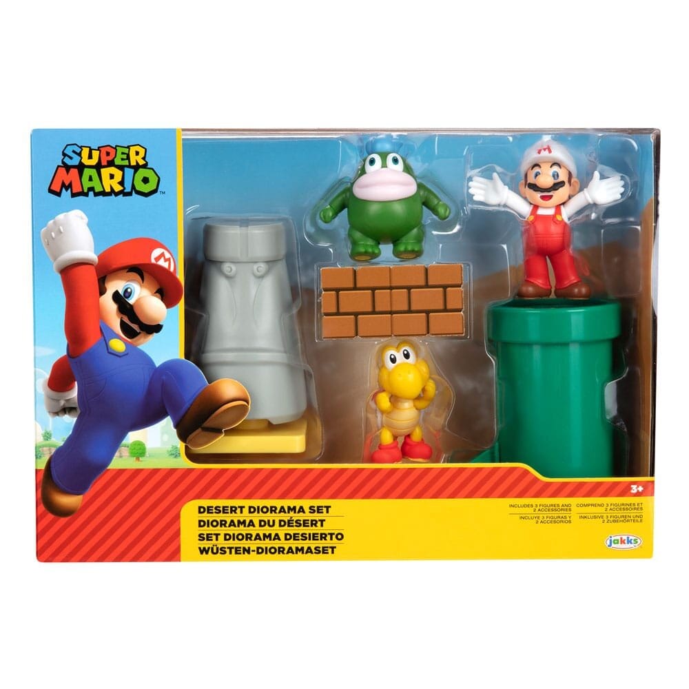 Super Mario Bros - Diorama Set Wüste