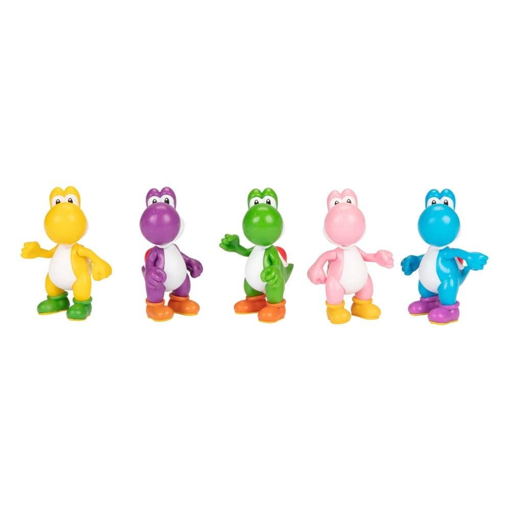 Super Mario Bros - Sammelfiguren Yoshi 5er-Pack