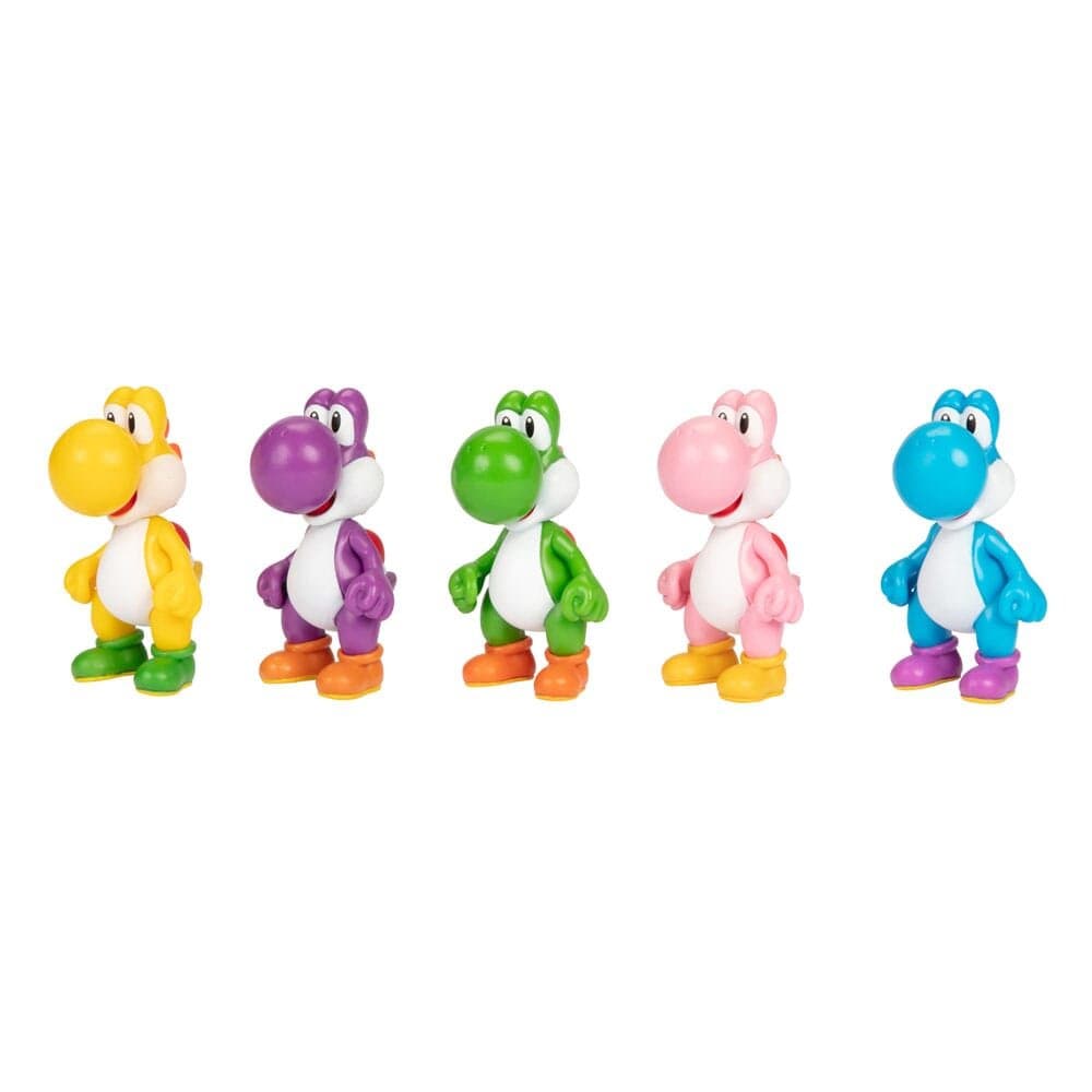 Super Mario Bros - Sammelfiguren Yoshi 5er-Pack