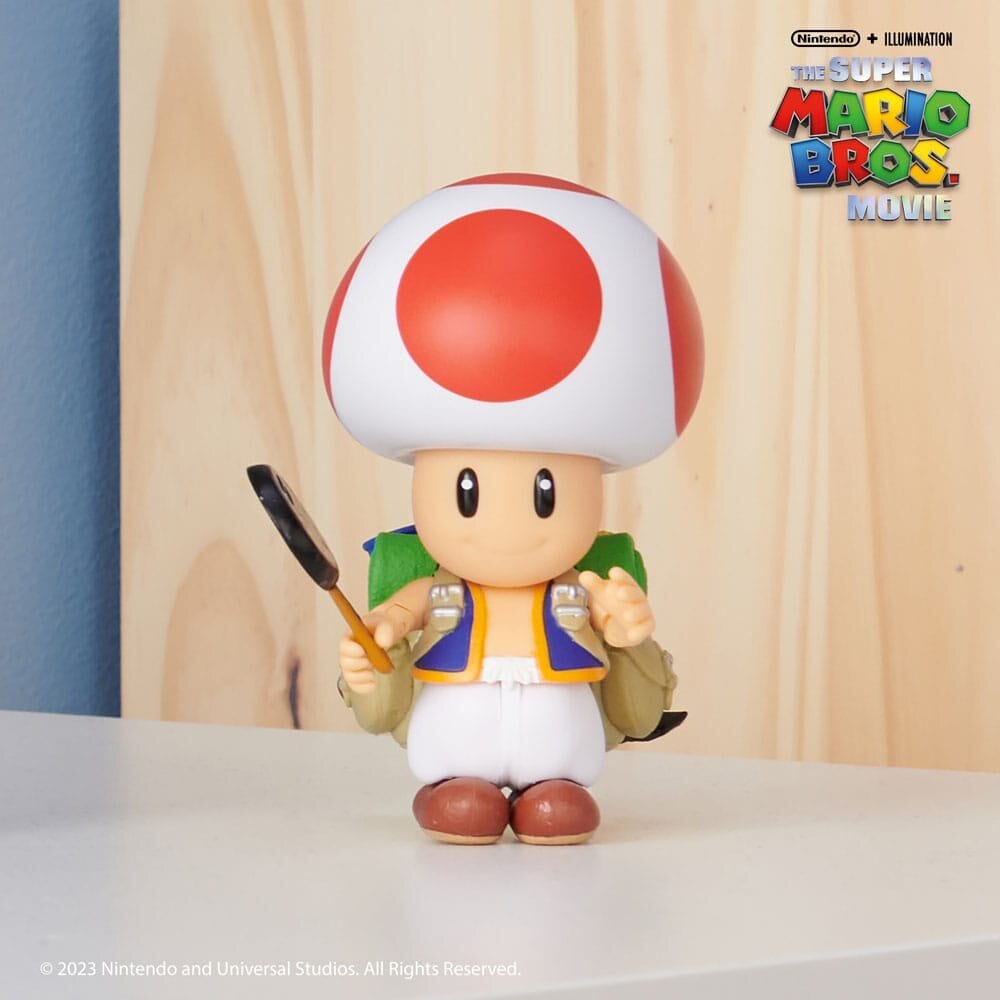 Super Mario Bros - Sammlerfigur Toad 13 cm