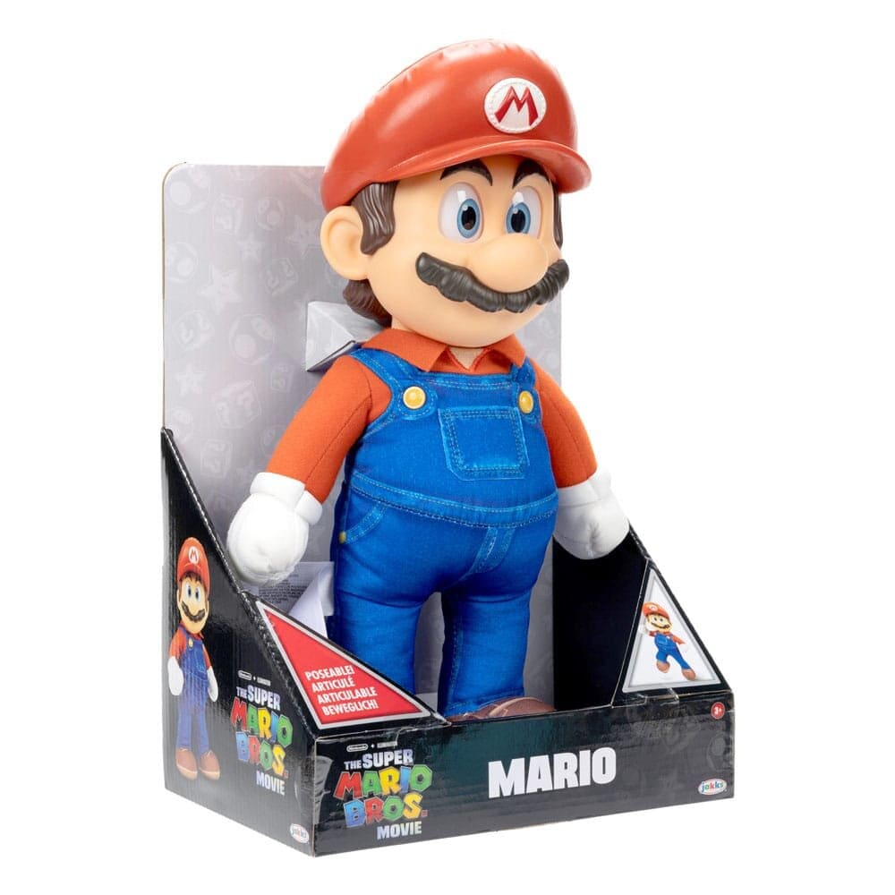 Super Mario Bros - Kuscheltier Mario Deluxe 30 cm