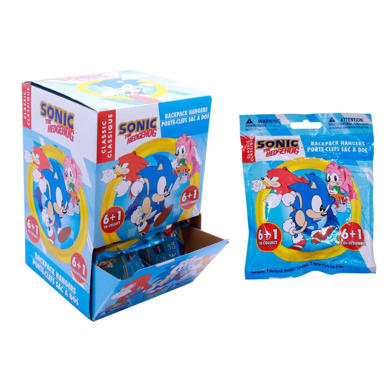 Sonic The Hedgehog - Rucksack-Dekorationen