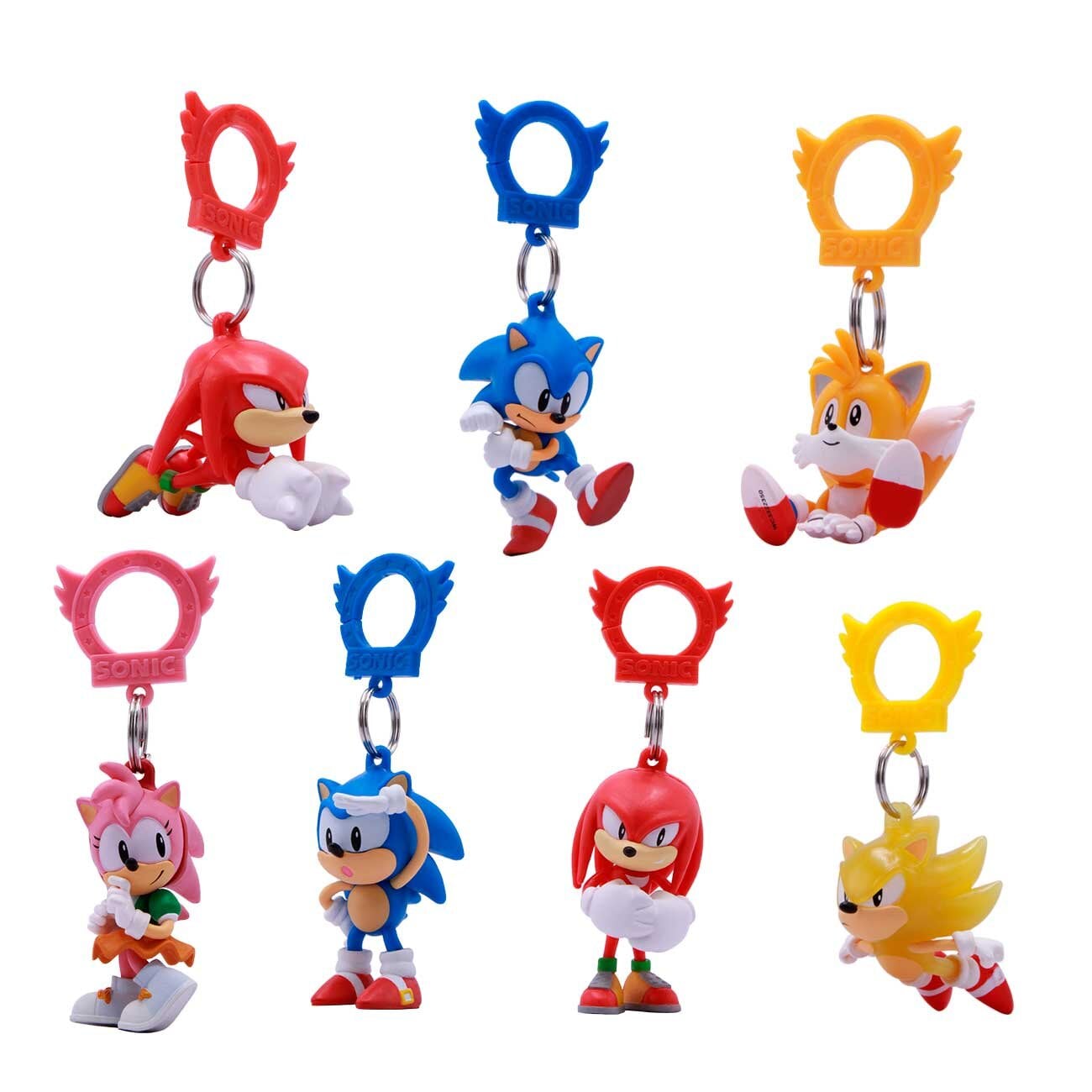 Sonic The Hedgehog - Rucksack-Dekorationen