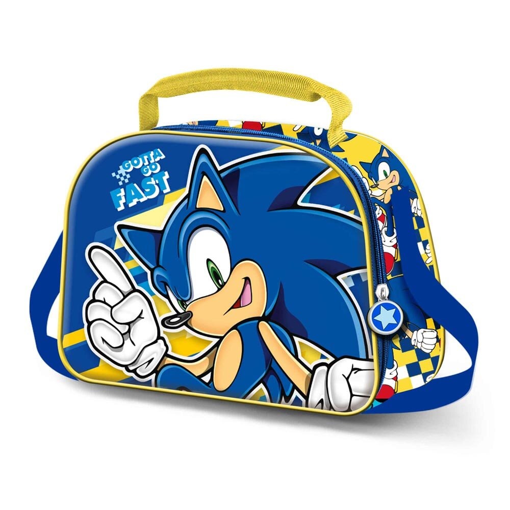 Sonic The Hedgehog - Lunchtasche 3D
