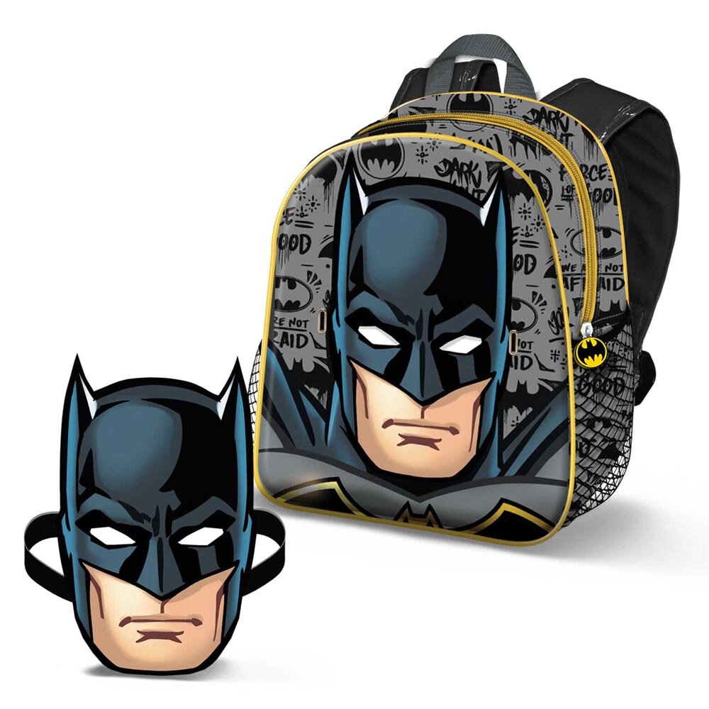 Rucksack Batman 3D mit abnehmbarer Maske