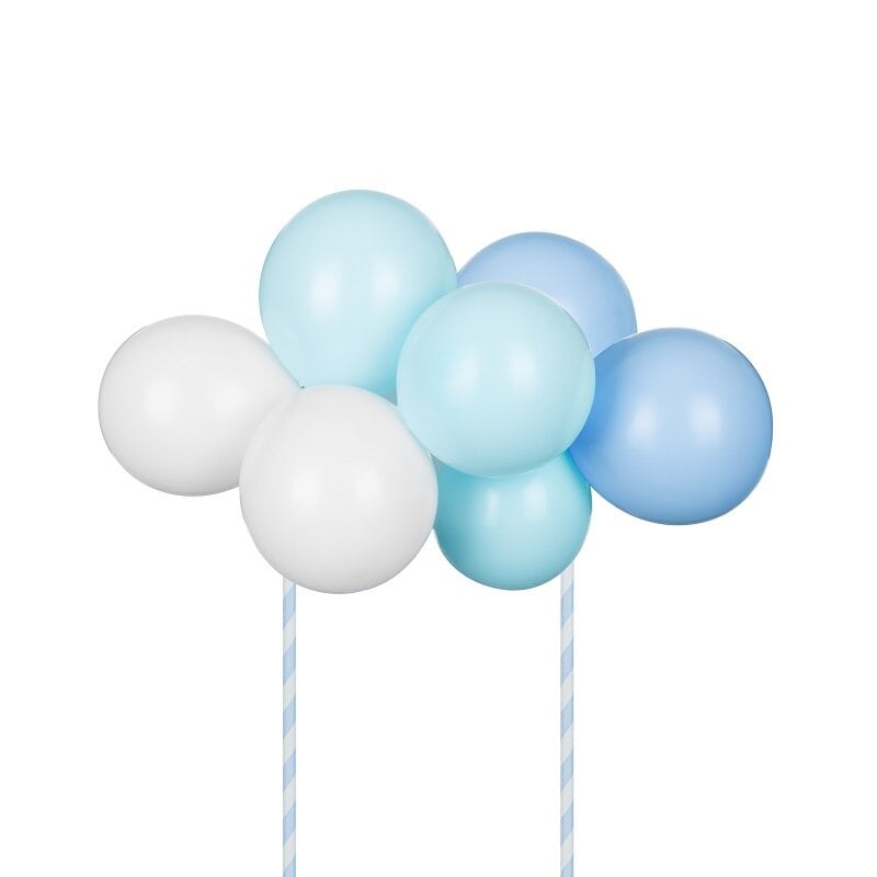 Tortentopper Ballonset Blau