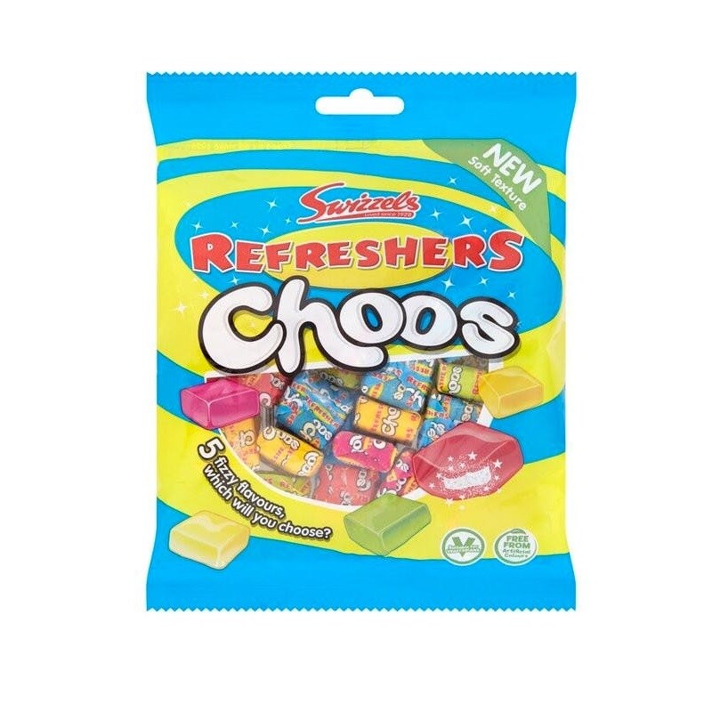Swizzels Refreshers Choos 150 Gramm