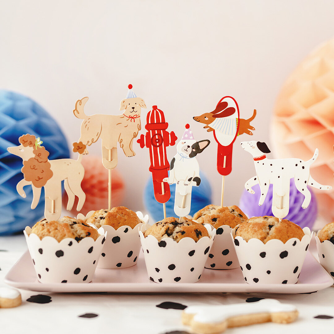 Caketoppers - Süße Hunde 7er-Pack