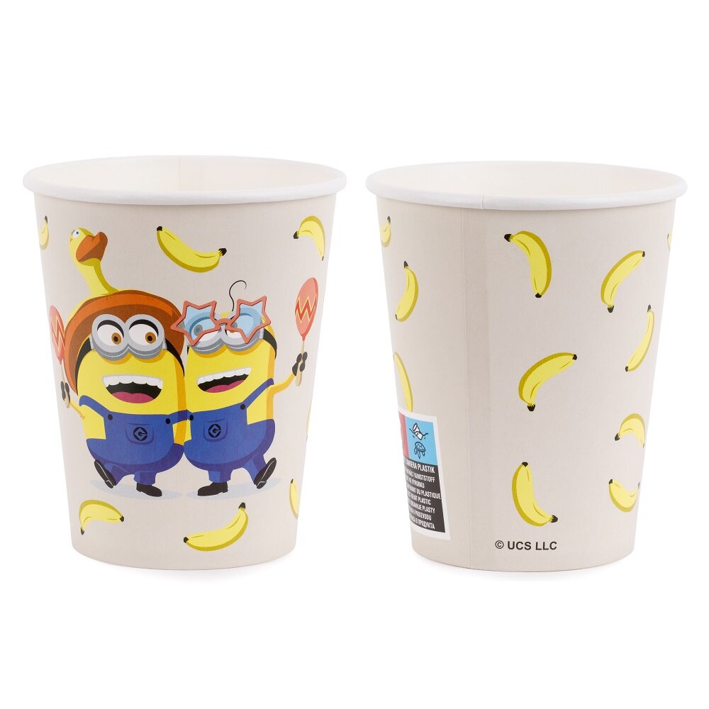 Minions Pappbecher 6er-Pack