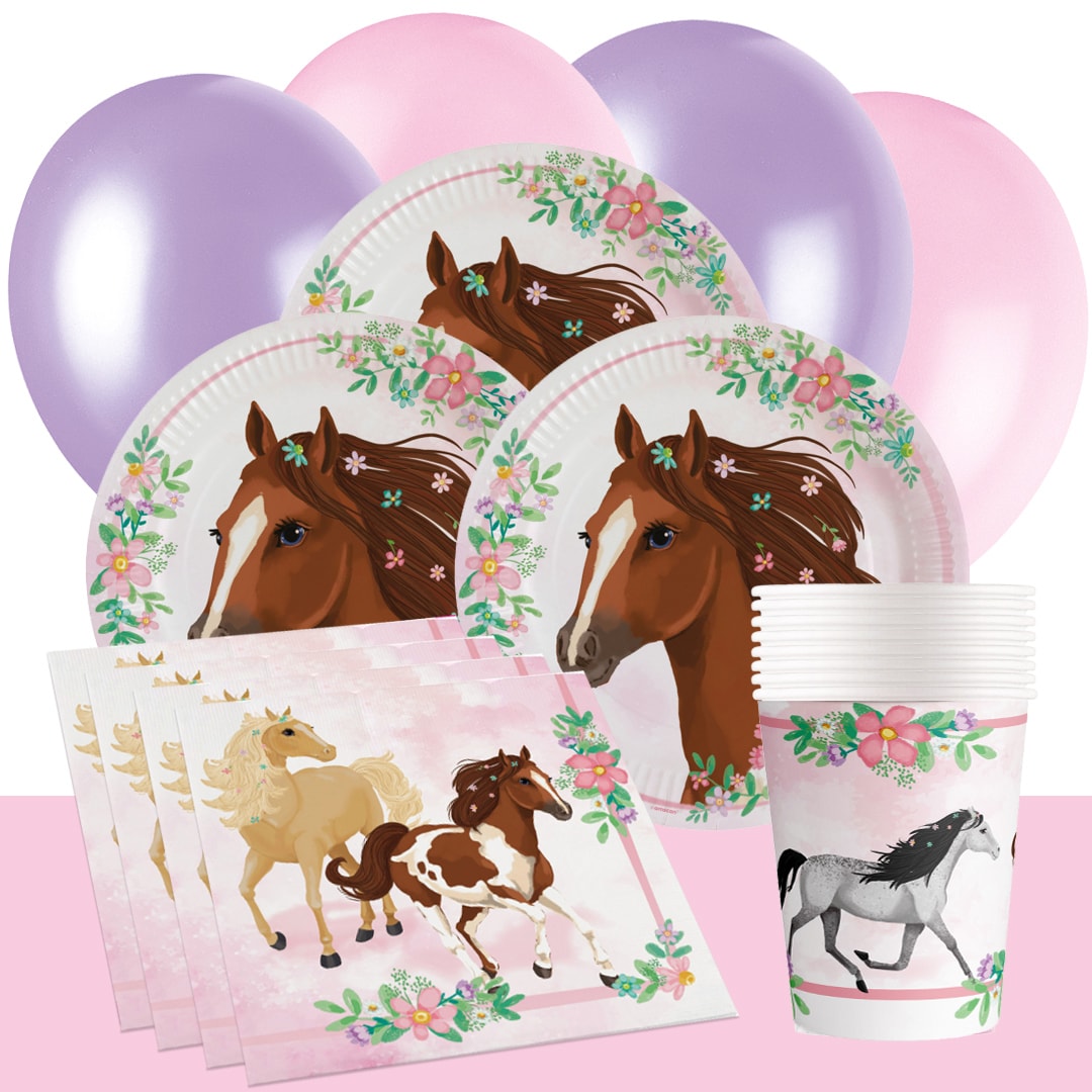 Beautiful Horses - Partyset 8-24 Personen