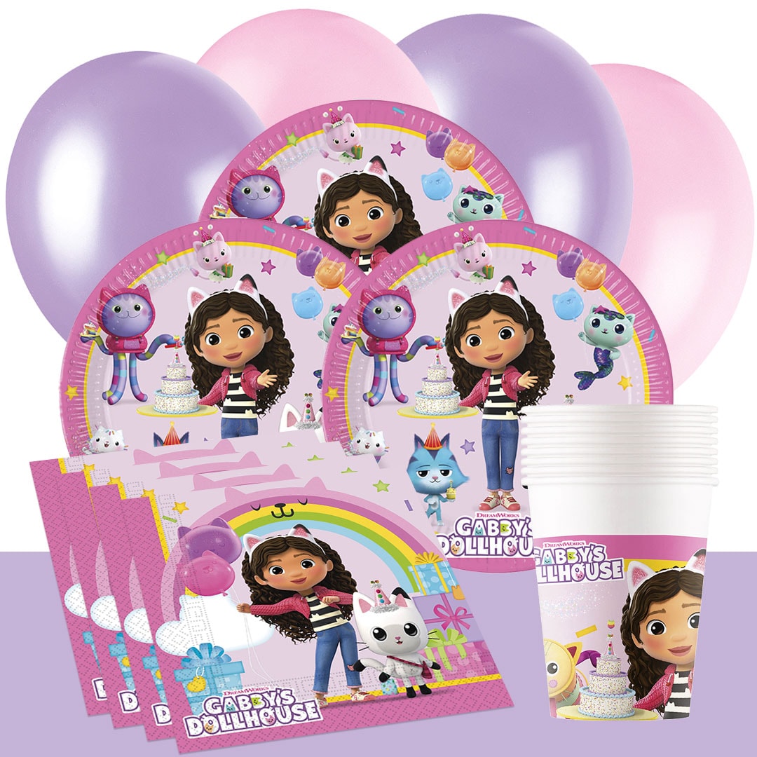 Gabby's Dollhouse - Partyset 8-24 Personen