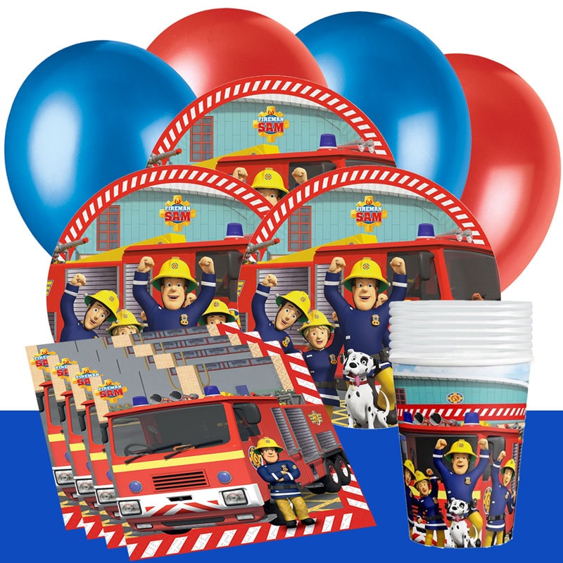 Feuerwehrmann Sam - Partyset 8-24 Personen
