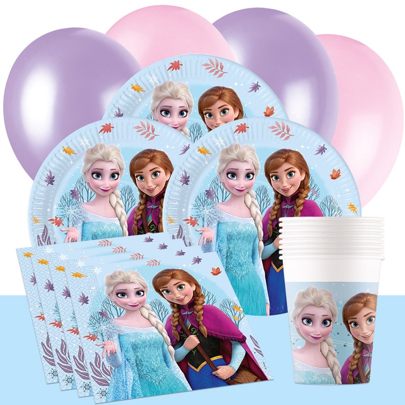 Die Eiskönigin - Kindergeburtstag Partyset 8-24 Personen