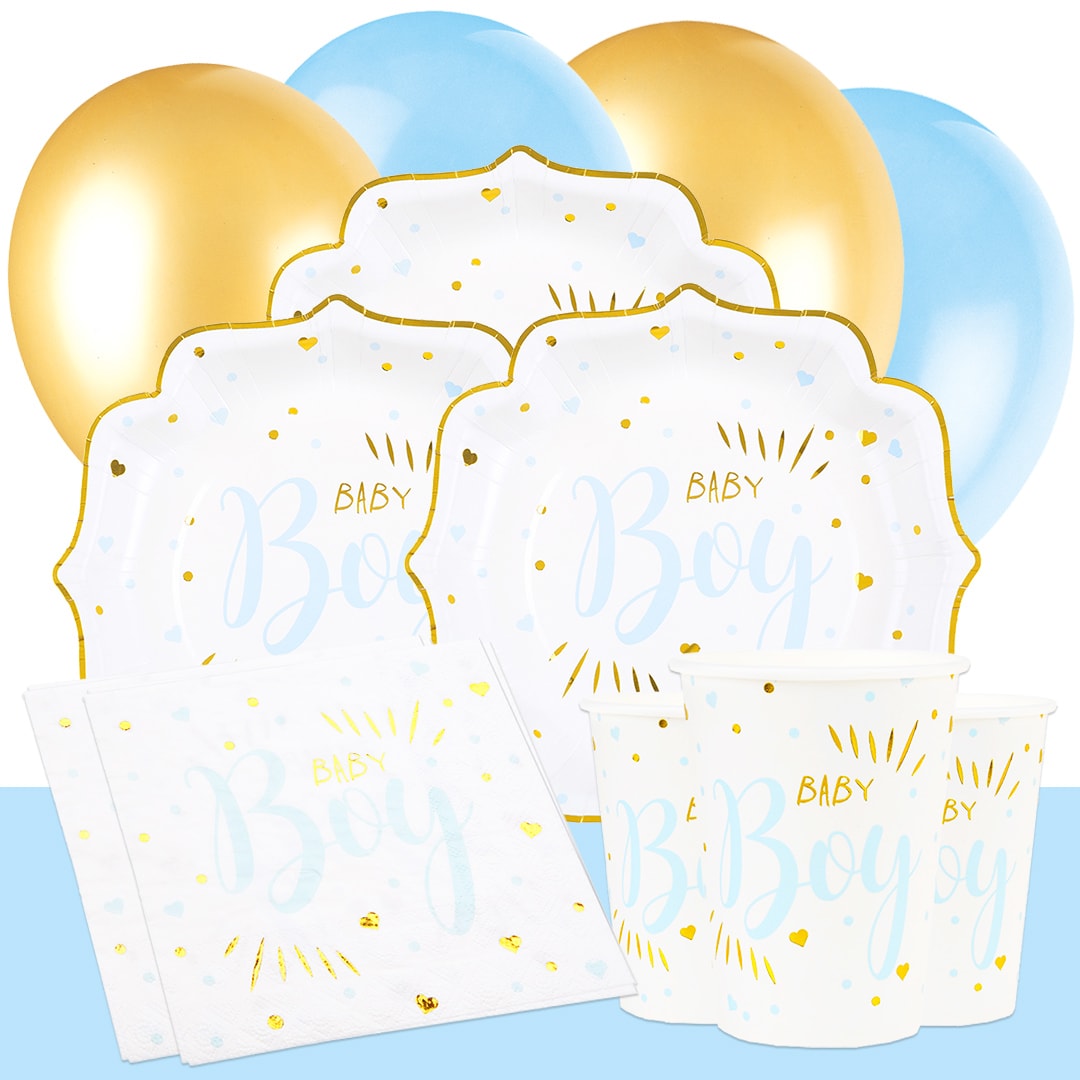 Baby Boy - Partyset 10 Personen