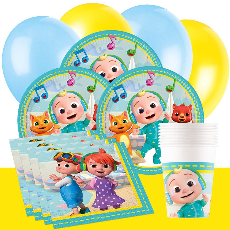 Cocomelon - Kindergeburtstag Partyset 8-16 Personen