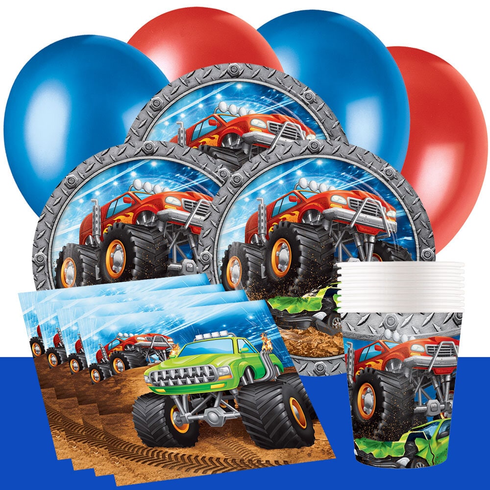 Monster Truck - Partyset 8-24 Personen