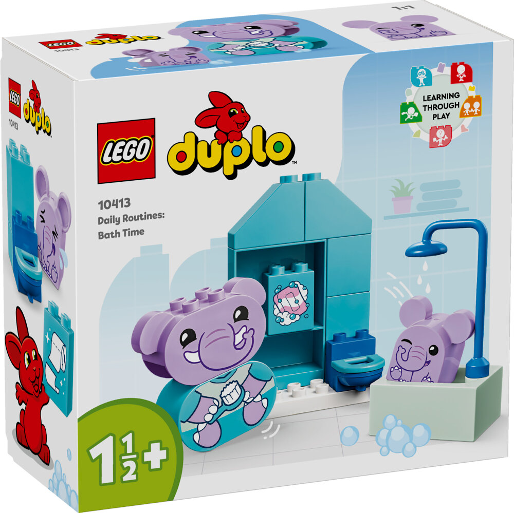 LEGO Duplo - Alltragsroutinen: Baden 1+