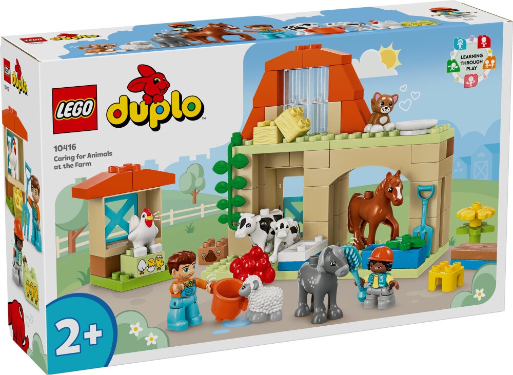 LEGO Duplo - Tierpflege auf dem Bauernhof 2+