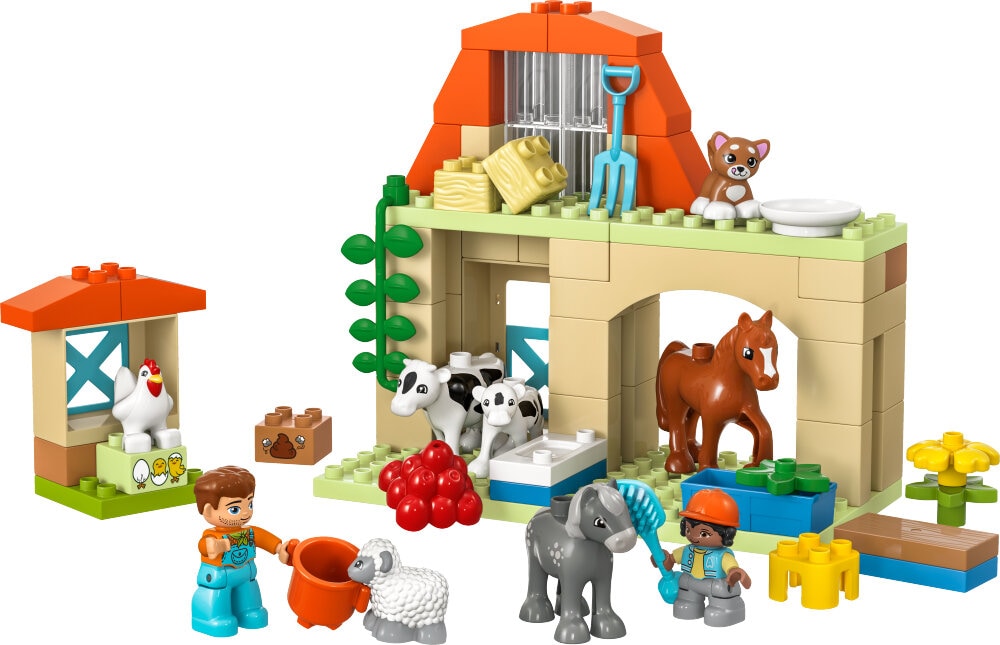LEGO Duplo - Tierpflege auf dem Bauernhof 2+