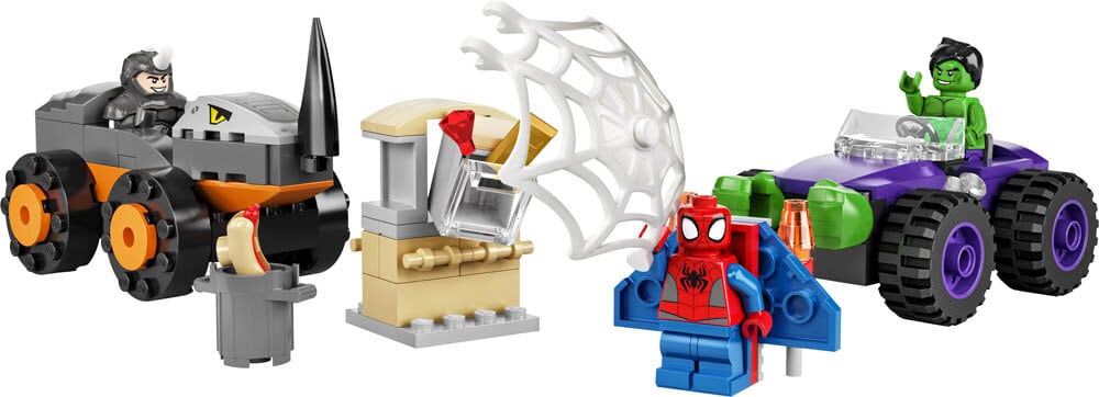LEGO Marvel Avengers - Hulks und Rhinos Truck-Duell 4+