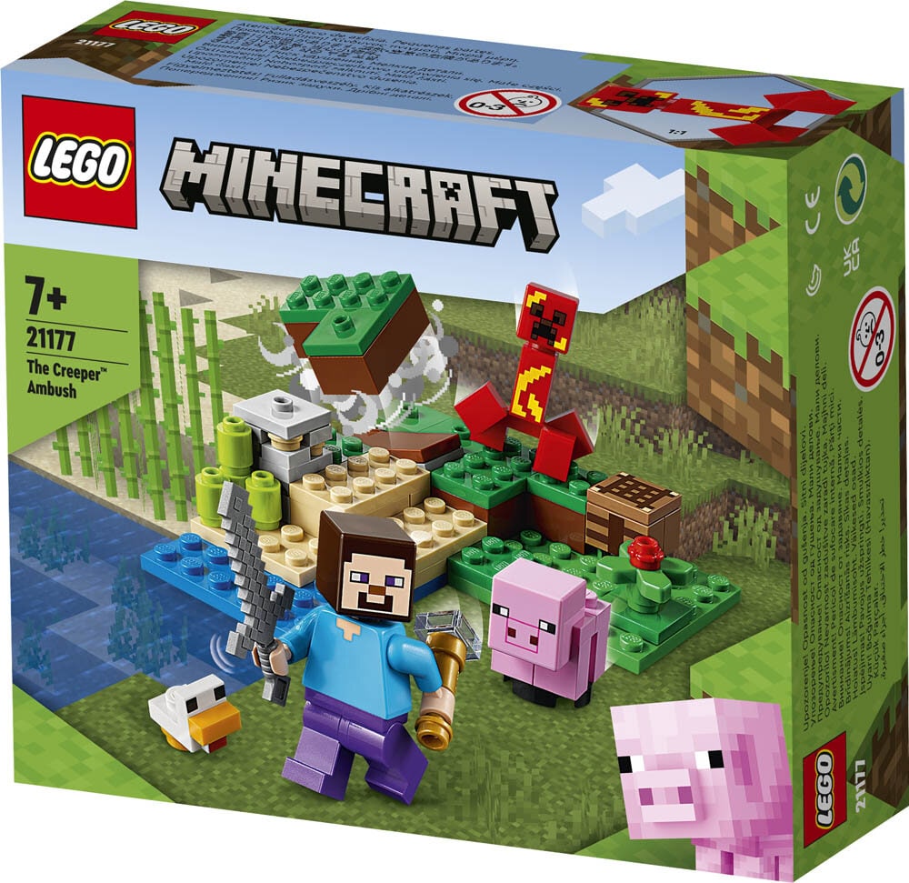 LEGO Minecraft - Der Hinterhalt des Creeper 7+