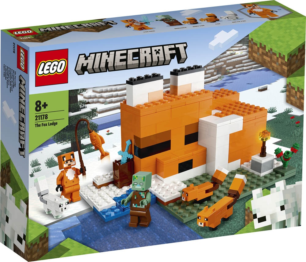 LEGO Minecraft - Die Fuchs-Lodge 8+