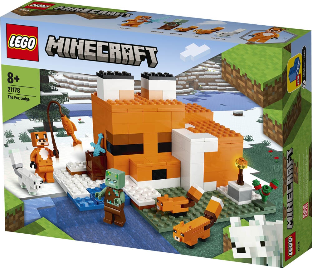 LEGO Minecraft - Die Fuchs-Lodge 8+