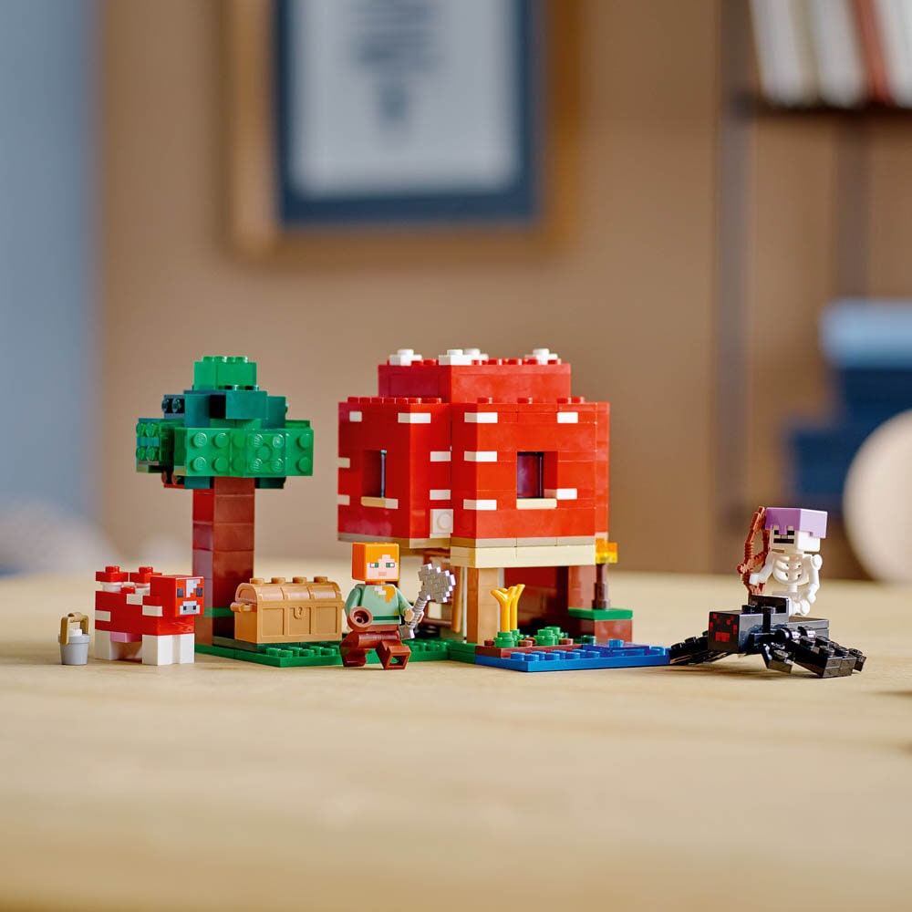 LEGO Minecraft - Das Pilzhaus 8+