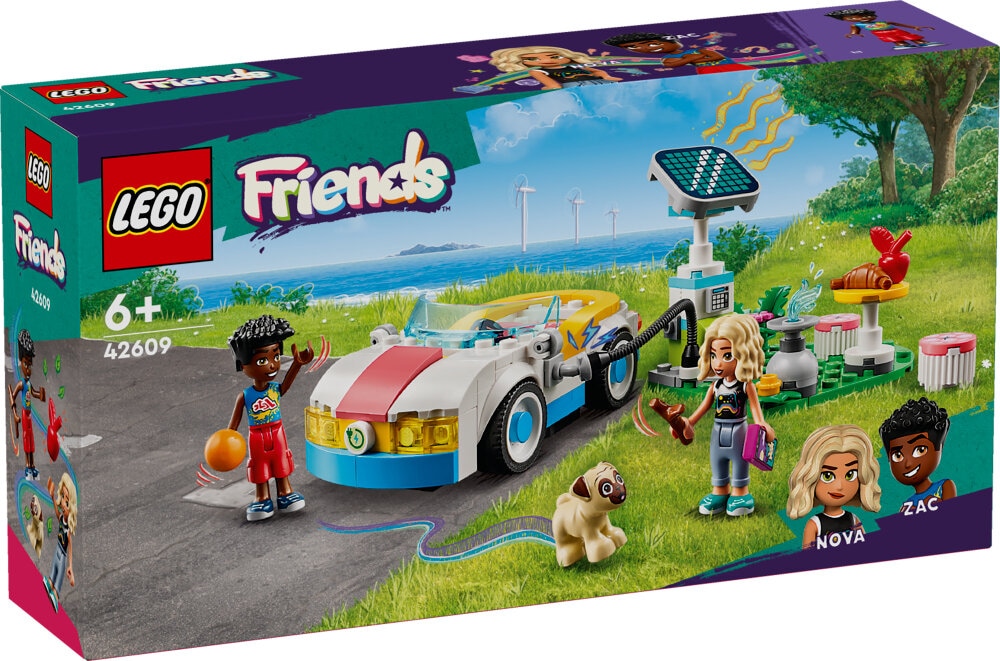 LEGO Friends - E-Auto mit Ladestation 6+