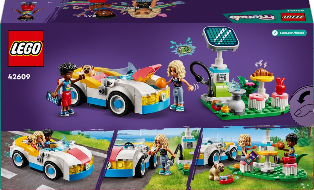 LEGO Friends - E-Auto mit Ladestation 6+