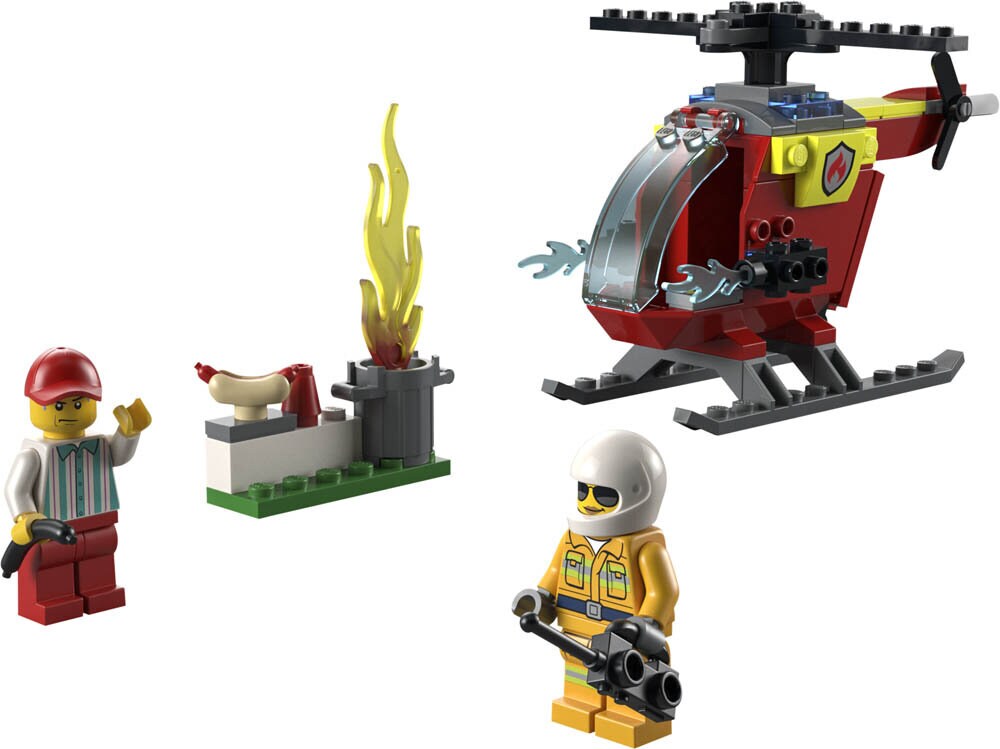 LEGO City - Feuerwehrhubschrauber 4+