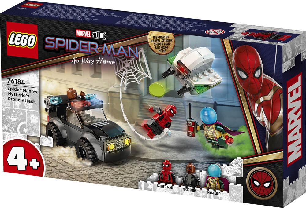 LEGO Marvel - Mysterios Drohnenattacke auf Spider-Man 4+