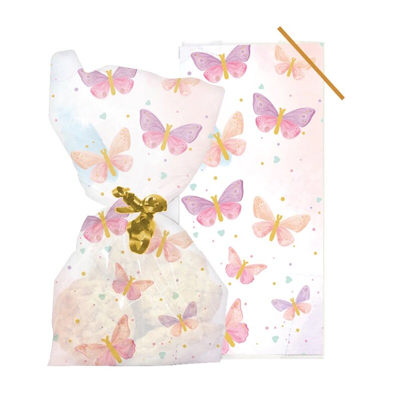 Schmetterling - Geschenktüten Zellophan 20er-Pack