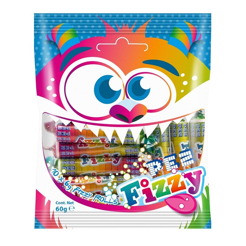 PEZ Fizzy Rolls 10er-Pack