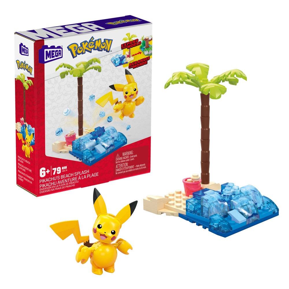 Pokémon - Mega-Construction-Set Pikachus Beach Splash