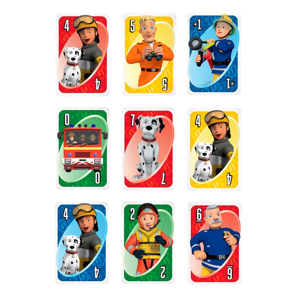 Feuerwehrmann Sam, UNO Junior Kartenspiel