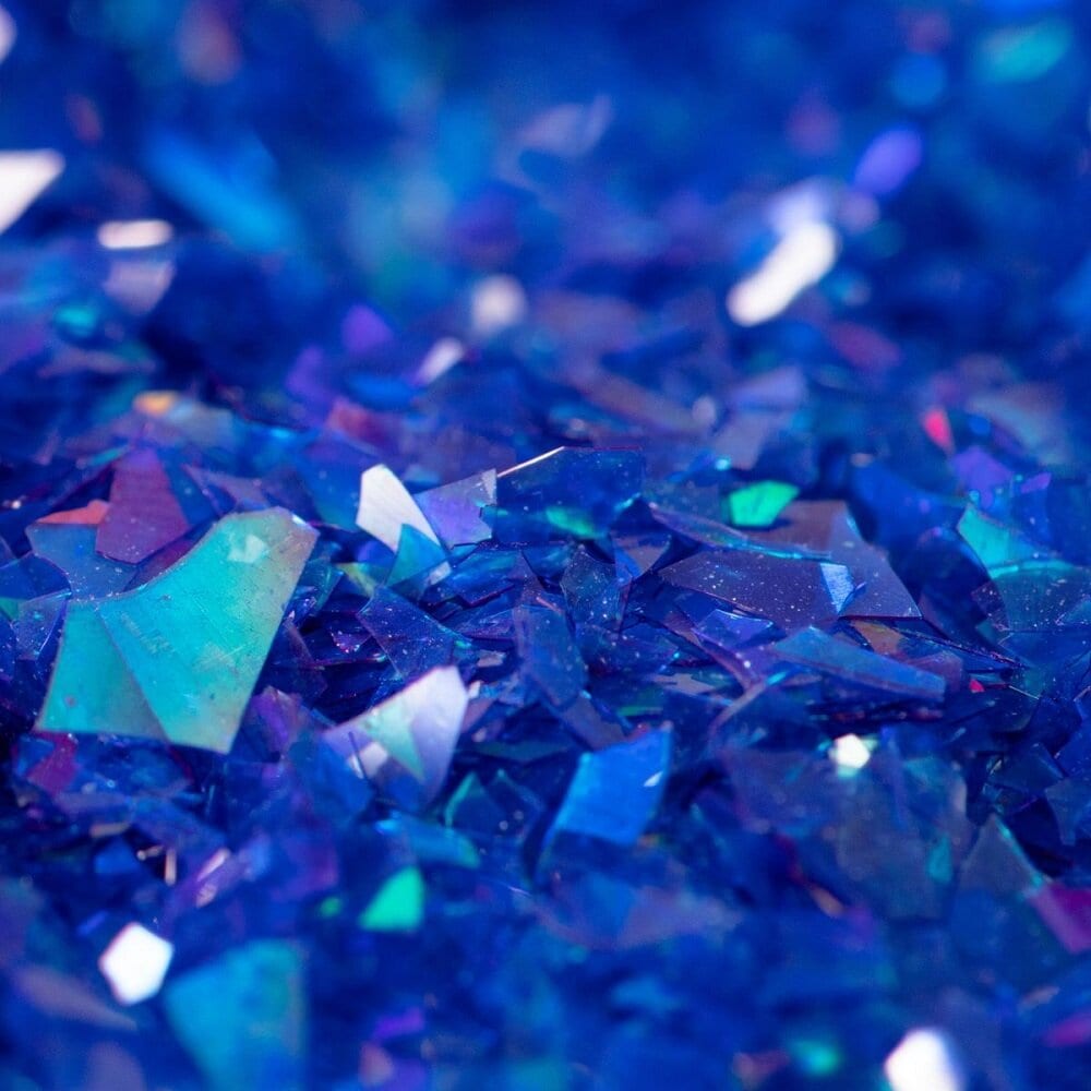 PME Essbare Glitzerflocken, Blue Sapphire