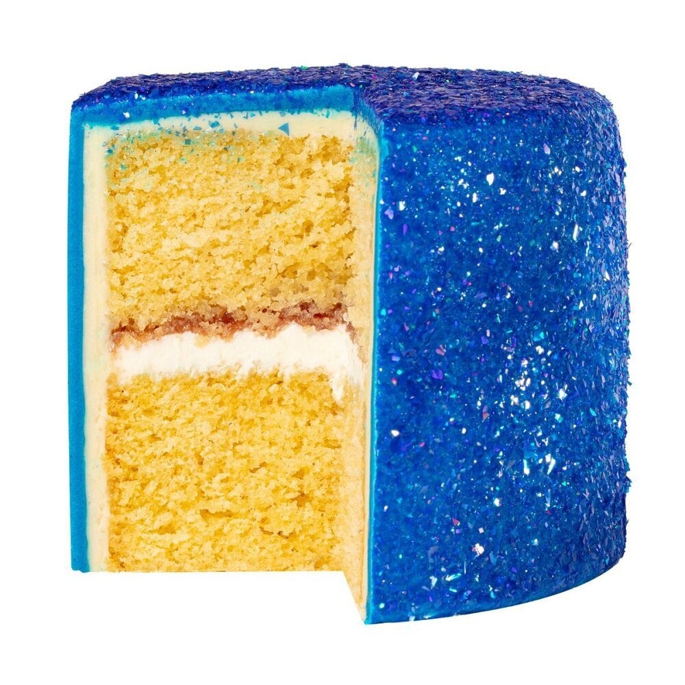 PME Essbare Glitzerflocken, Blue Sapphire