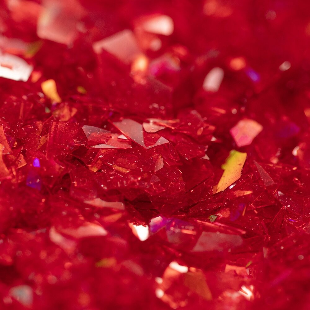 PME Essbare Glitzerflocken, rot