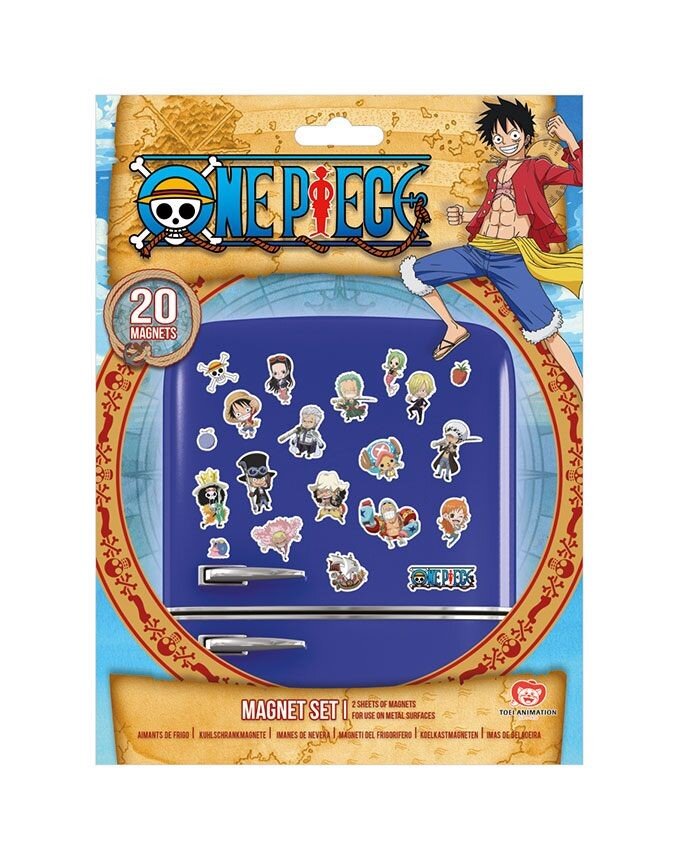 One Piece - Kühlschrankmagnete 20er-Pack